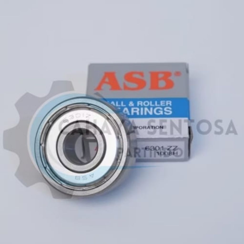 BEARING 6301 ZZ ASB 12*37*12 MM