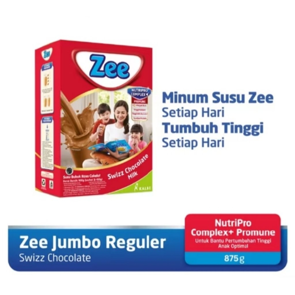 

SUSU ZEE ZEE COKLAT ZEE 875GR SUSU ANAK