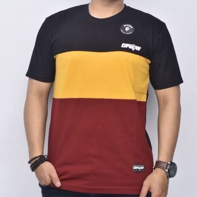 Kaos Pria DFlow Original FREE STICKER BISA COD