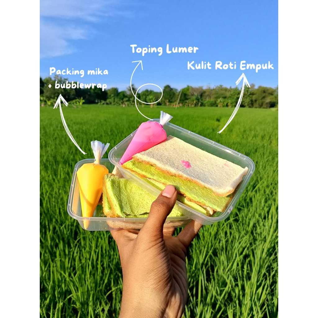 

Roti Kulit Lumer Toping Premium Kemasan Box 500ml