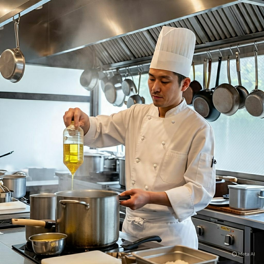

Crispy Fry. Penjernih Minyak Goreng Restoran Bikin Awet Pemakaian