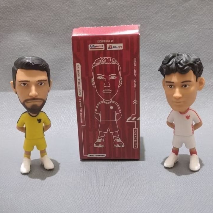 Alfamart Figure Indonesia Juara Collectible Figurine Official Merchandise Home Away Secret