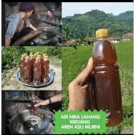 

AIR NIRA WEDANG AREN SEGAR ASLI 100%