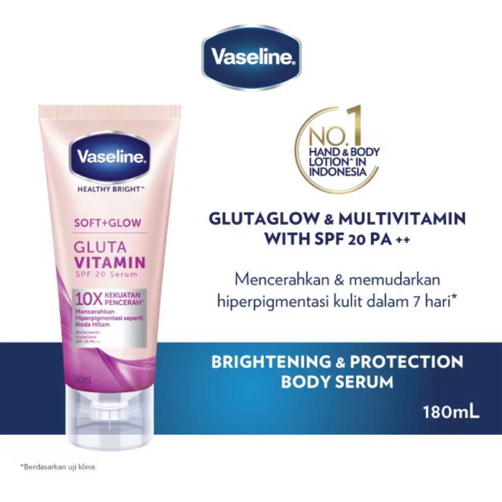 body lotion vaseline 180ml