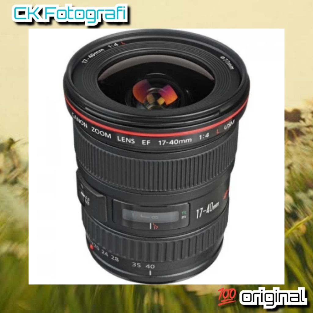 Canon EF 17-40mm f4L USM Lens
