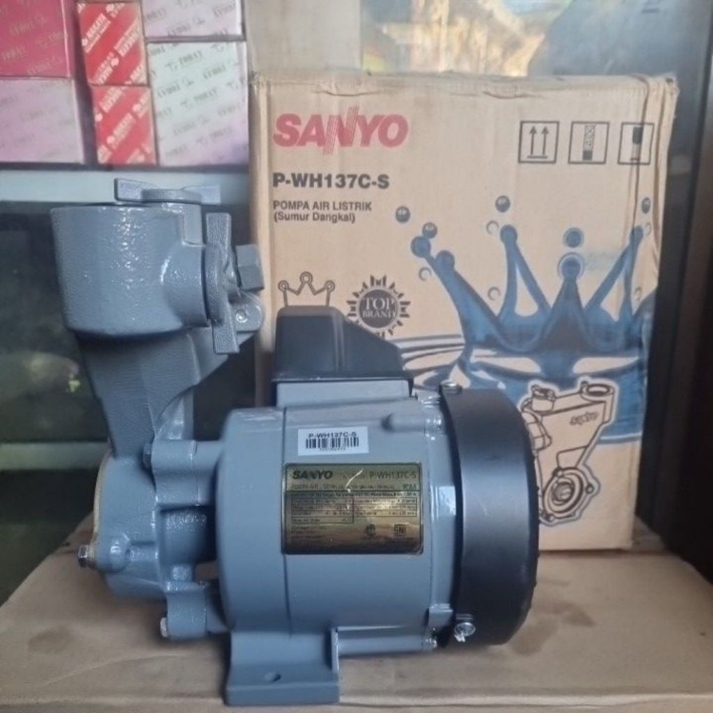 SANYO Pompa Pendorong Air-SANYO-P-WH137C-S