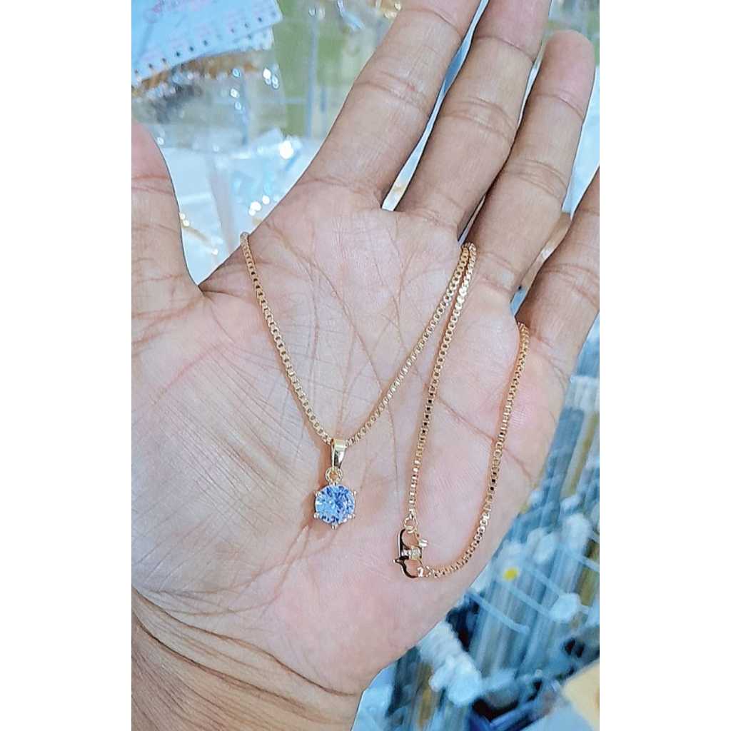 Kalung italy kaca,tampilan mewah,persis seperti emas asli,warna awet model premium dan nyaman dikuli
