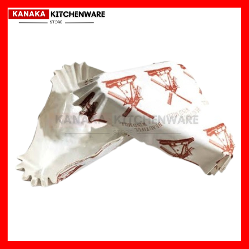 CC LAMINASI TRIANGLE 200PCS / CUP ROTI SEGITIGA LAMINASI / KERTAS ROTI LAMINASI SEGITIGA / PET CC TR