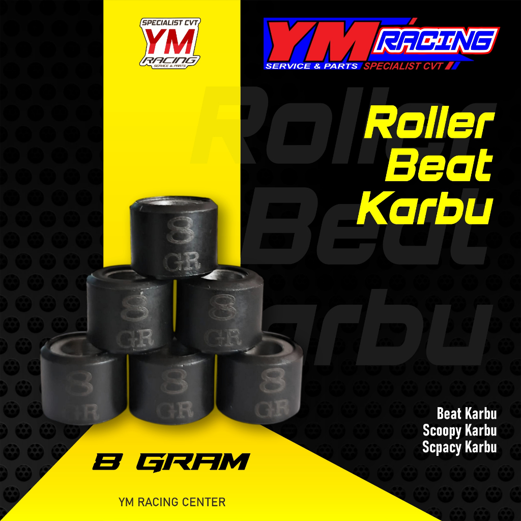 Roller Motor Beat Karbu 8 gram | Roller Beat 8 gram / Roler Spacy Karbu 8 gr ( Loler Scoopy Karbu/Be