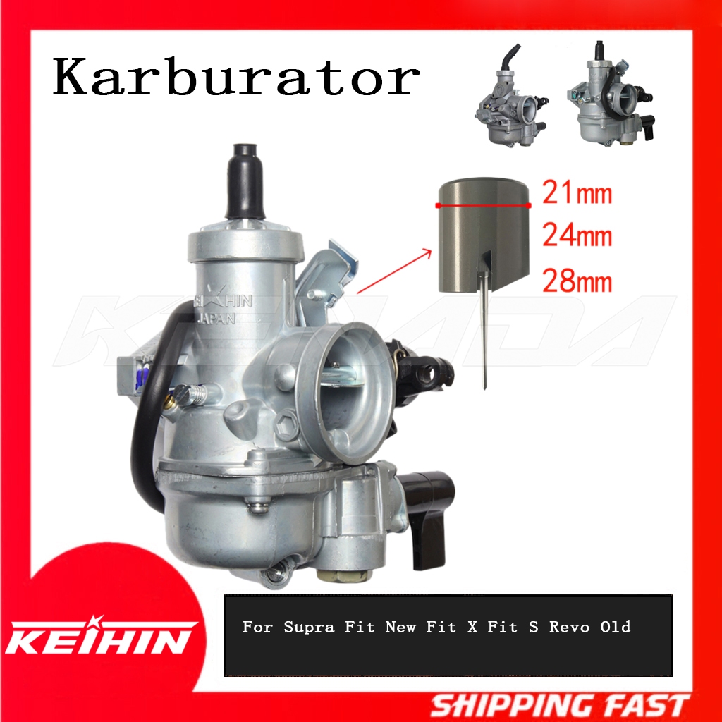 awesomether - karburator racing wave 125 supra x legenda astrea grand win c50 c70 skep 21 24 28mm