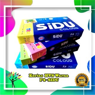 

Kertas HVS F4 Warna 70gsm SIDU 1 Rim