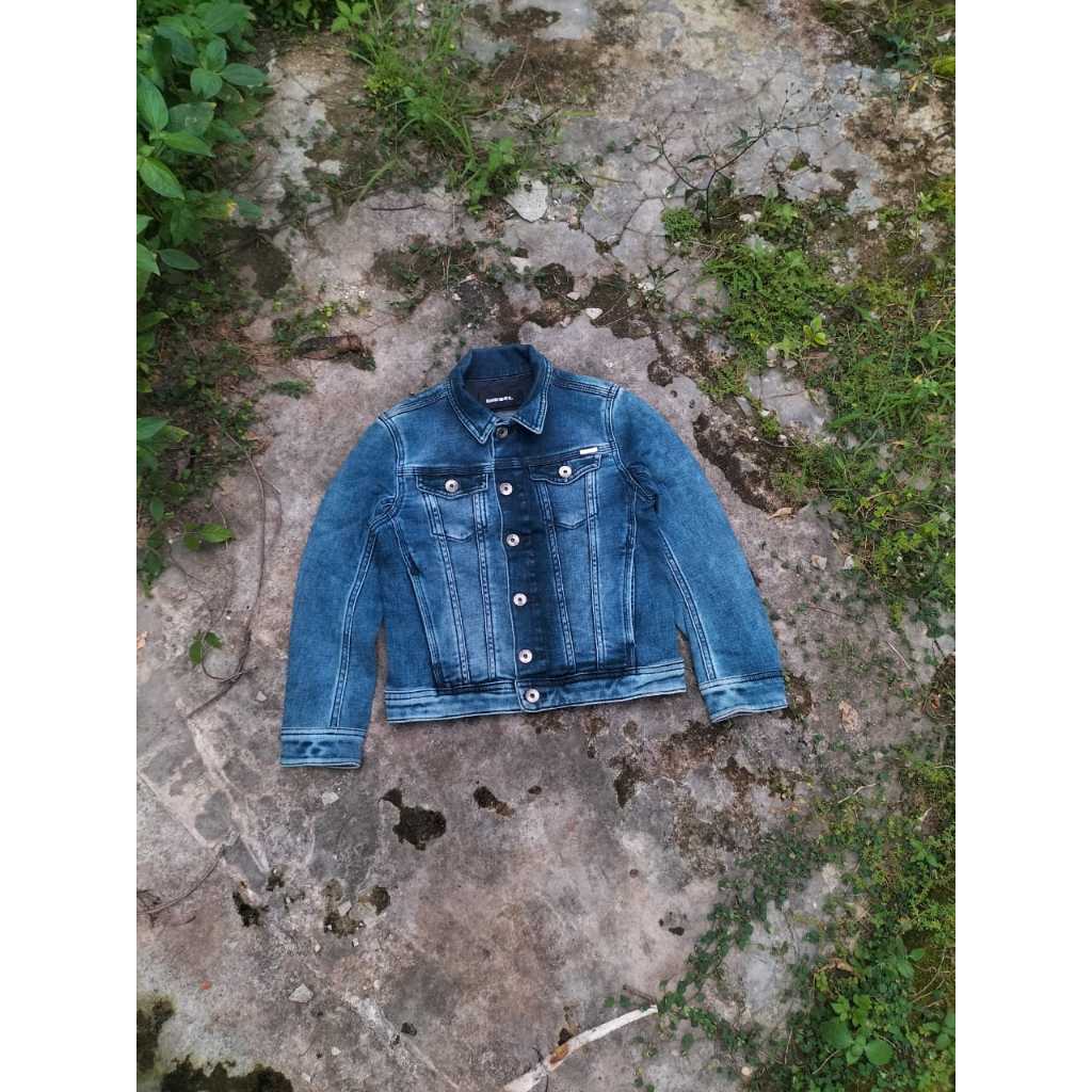 JACKET DENIM ANAK. DIESEL / STRETCH DENIM