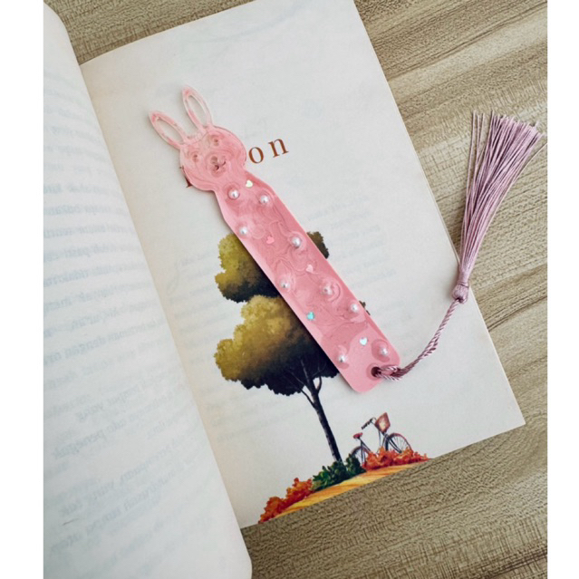 

Bookmark / pembatas buku kelinci / pembatas buku unik