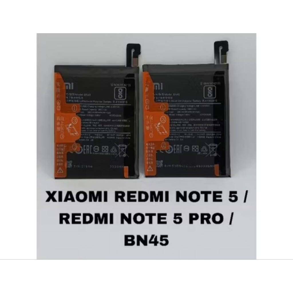 BATRE / BATERAI / BATRAI / BATTERY XIAOMI REDMI NOTE 5 / BN45 / REDMI NOTE 5 PRO / BN45 BN-45