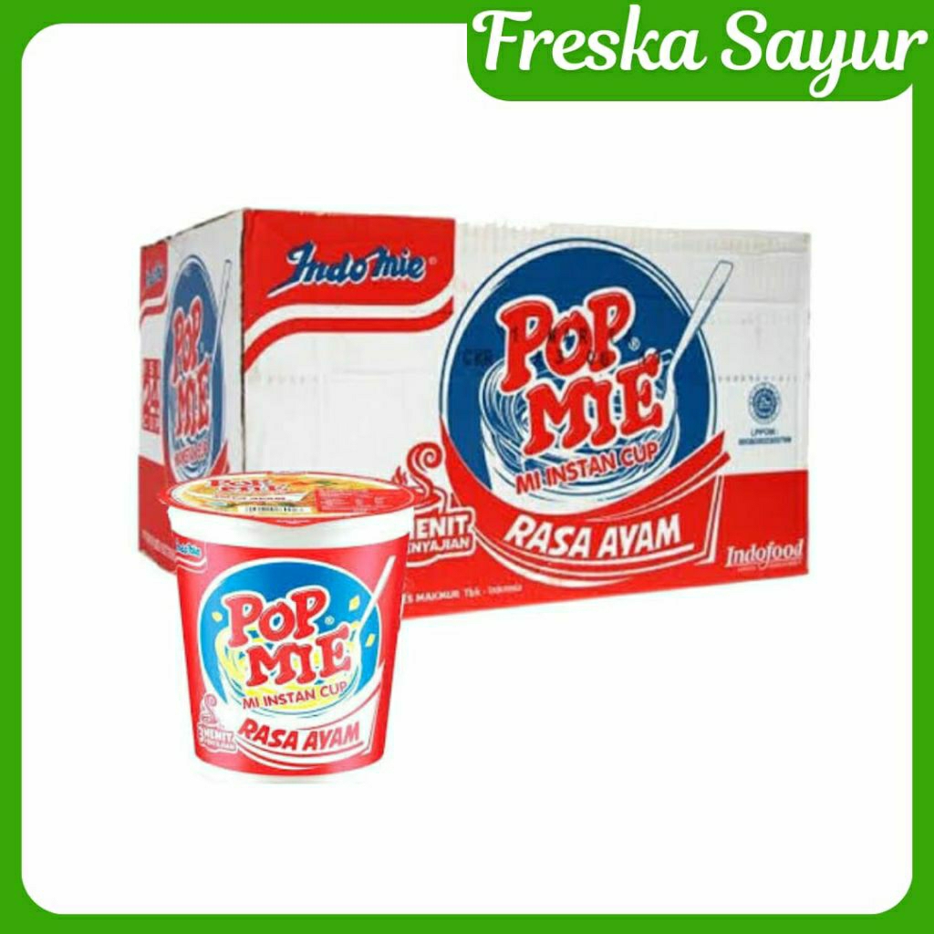 

Pop Mie Mi Instan Cup Rasa Ayam 1 Dus