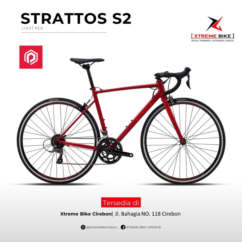 Sepeda Road Bike Polygon Strattos S2 - Sepeda Balap
