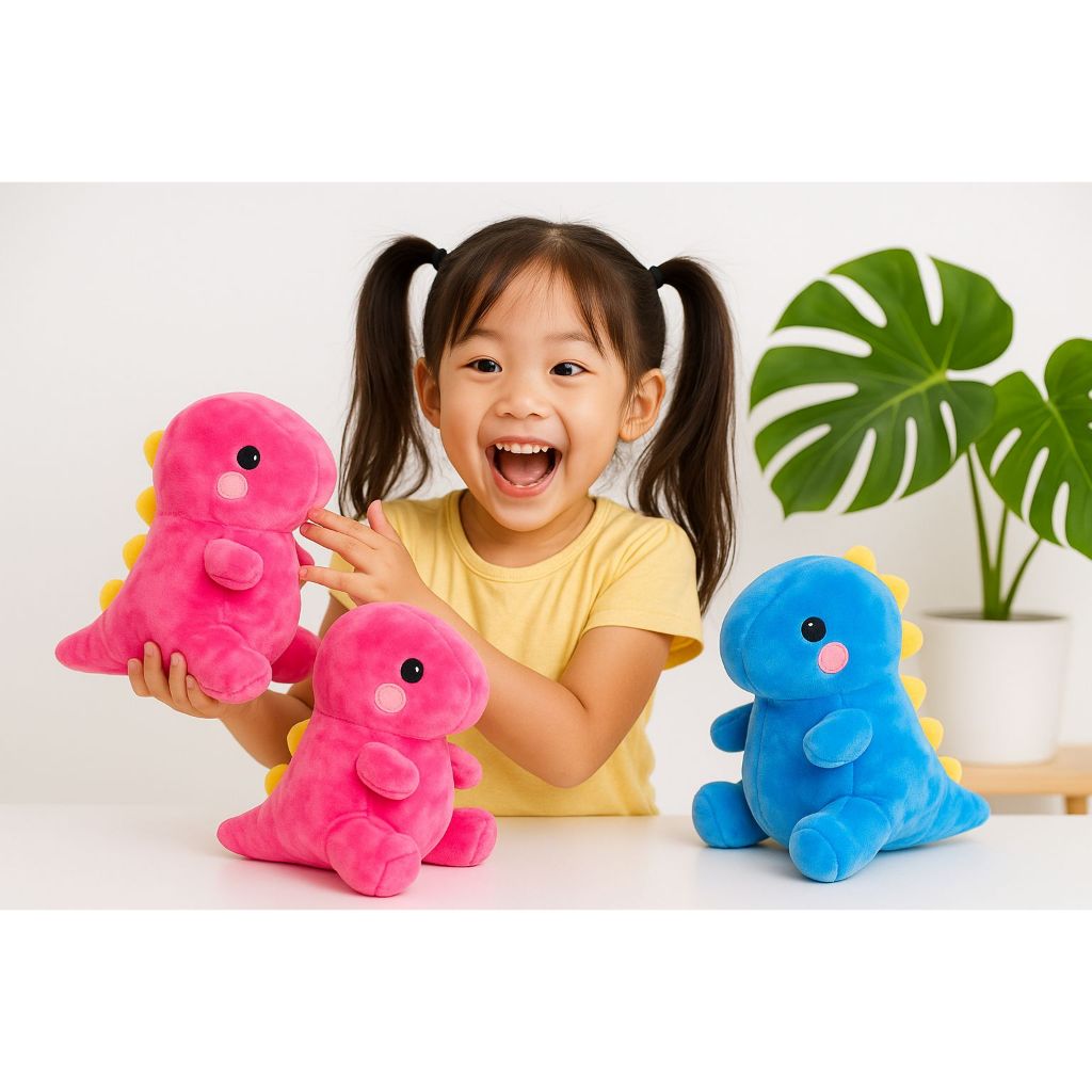 Boneka Dino Super Lucu Gemoy Ukuran S