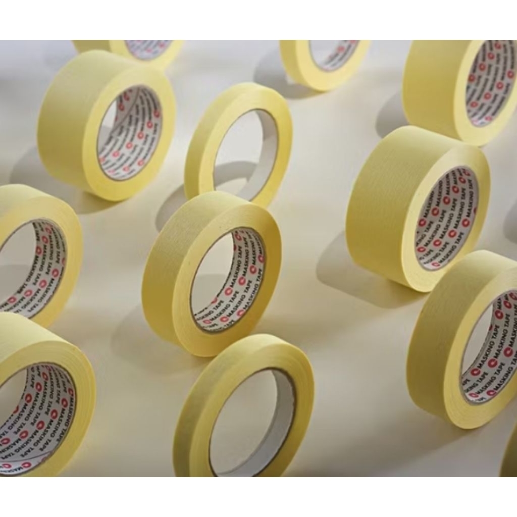 

Masking Tape - Lakban Kertas ukuran 1 inch & 2 inch