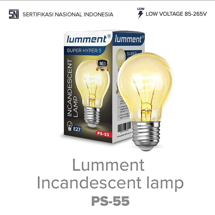 Lampu Pijar Bohlam Dop Cahaya Kuning / Lampu Pemanas Kandang Ayam