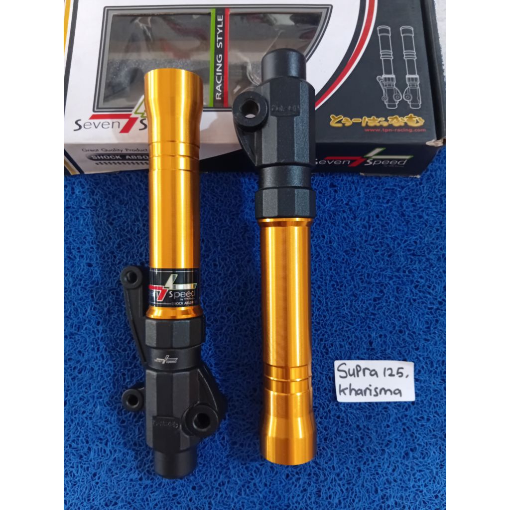 Tabung shock depan variasi kharisma / supra x 125 gold