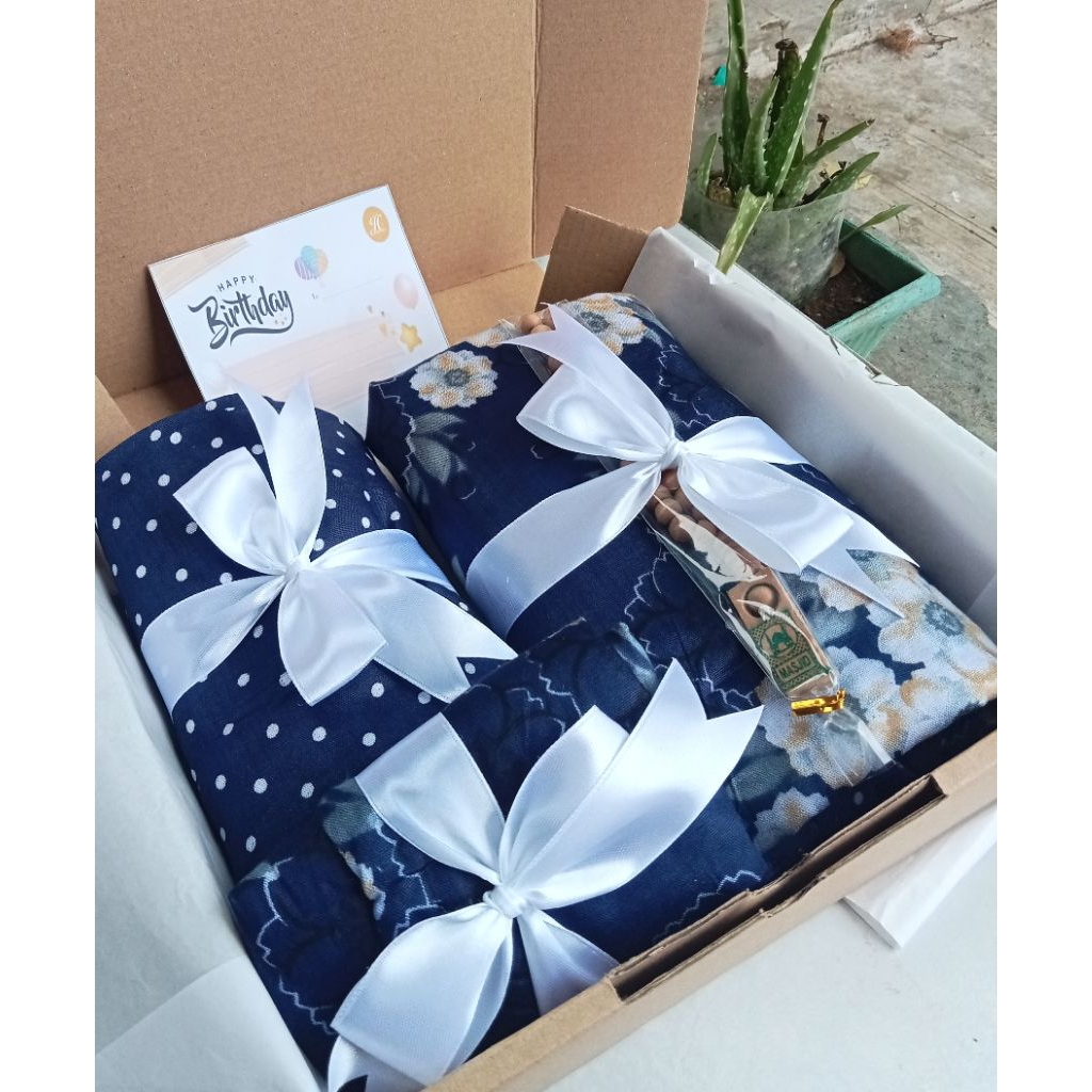 Hampers mukena Rayon premium jumbo kado cewek kado guru termurah