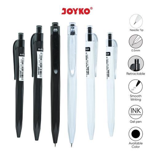 

Gel Pen Pulpen Pena Joyko GP-340 Stone (1 kotak isi 12 pcs)