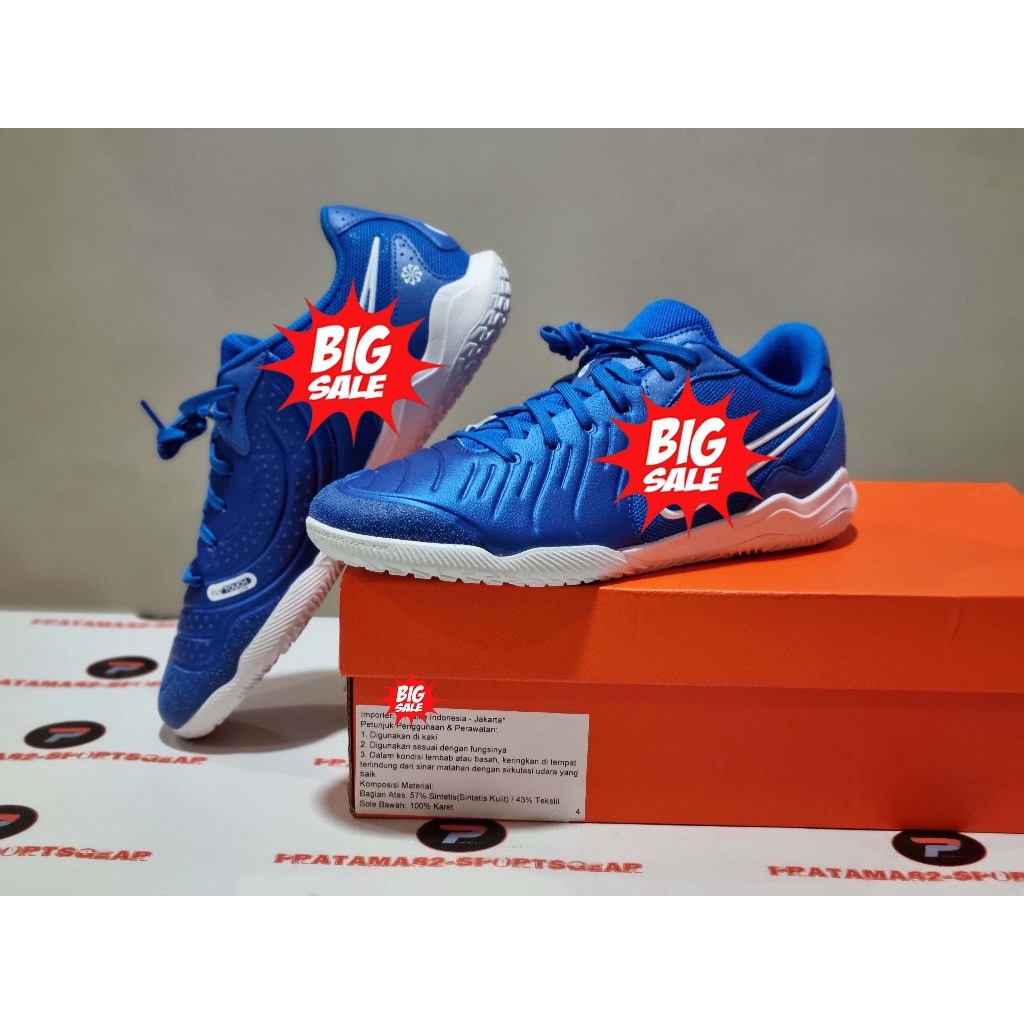 SIZE 42 ( 26.5 CM ) - ORIGINAL ASLI N - 1 - K - E  TIEMPO LEGEND 10 X ACADEMY IC SEPATU FUTSAL INDOO