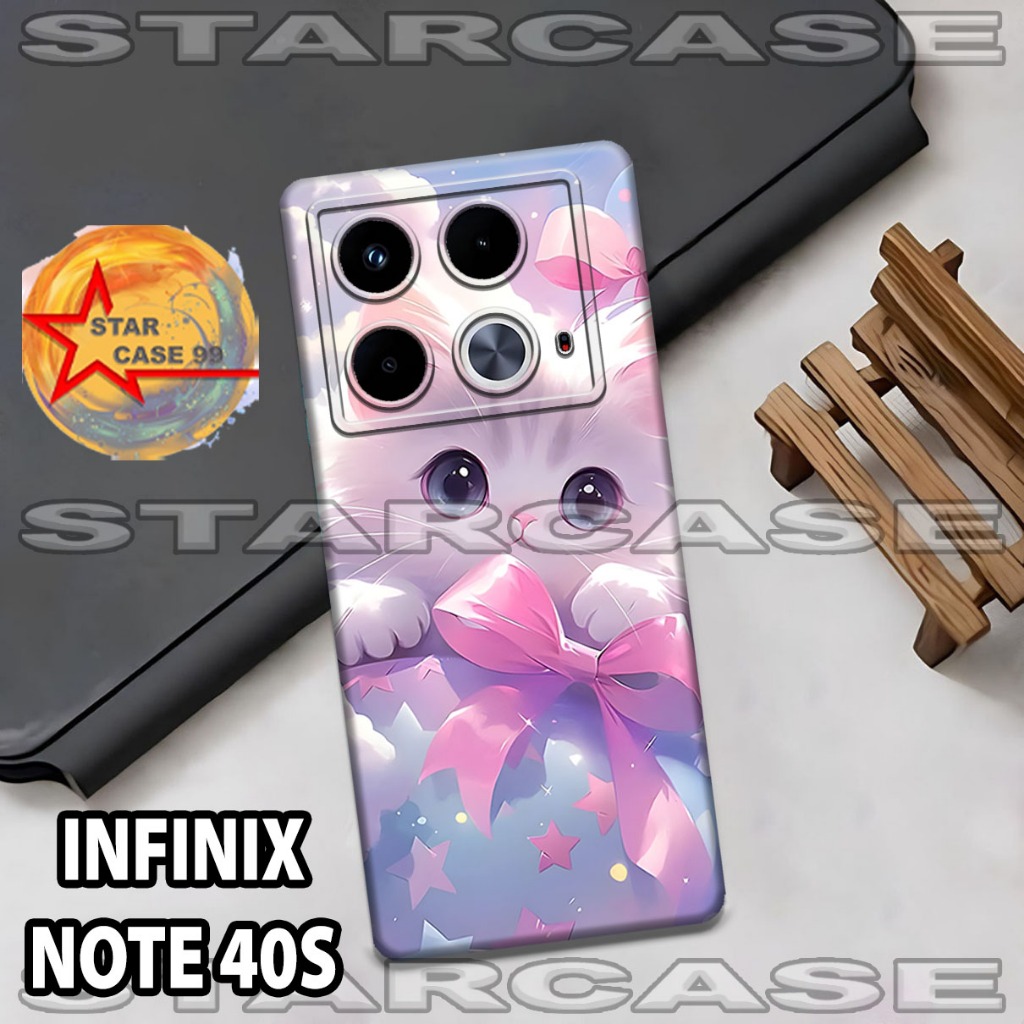 Softcase karet infinix note 40s/S38/Motif /case infinix note 40s/casing infinix note 40s