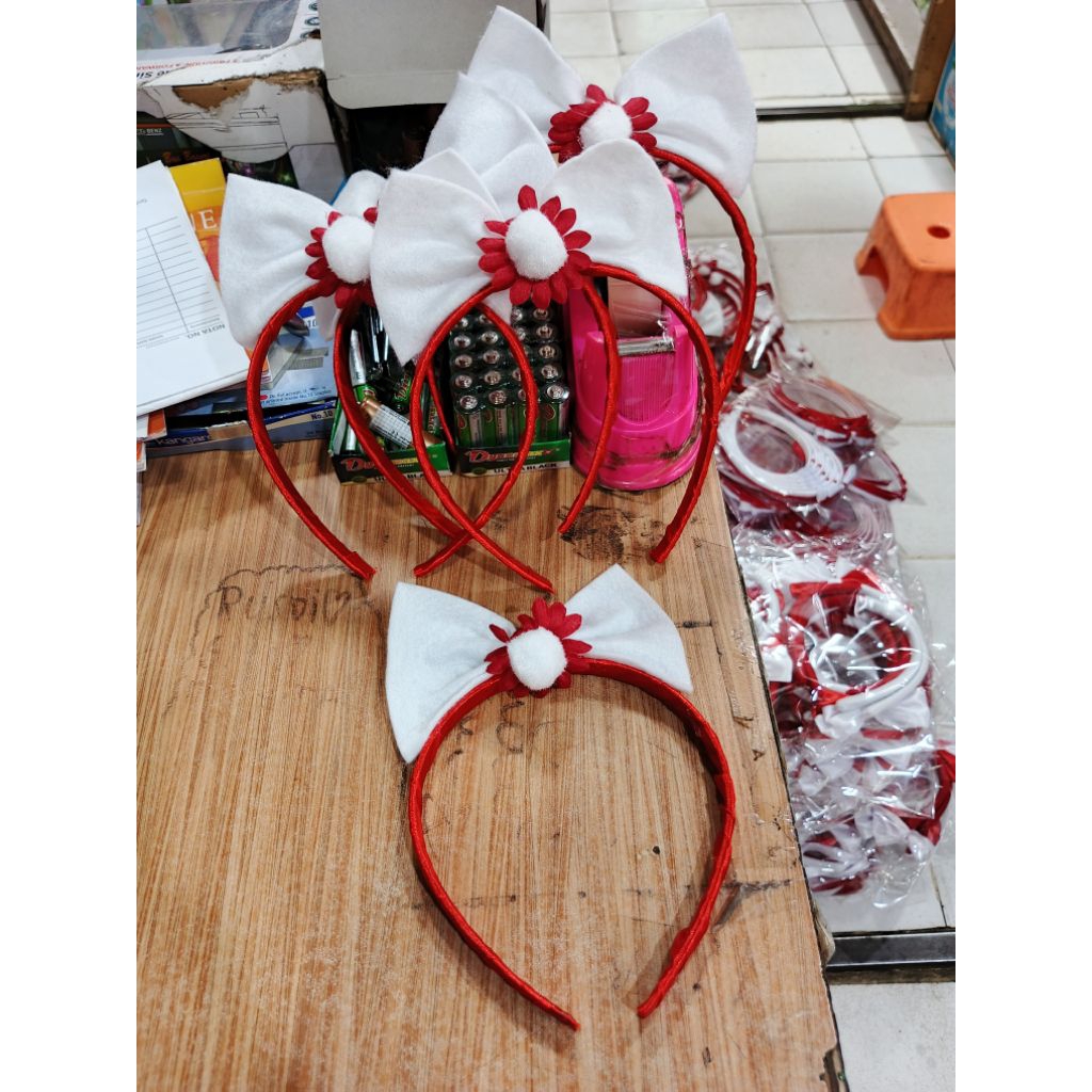 Bando Merah Putih Bando Bunga Matahari