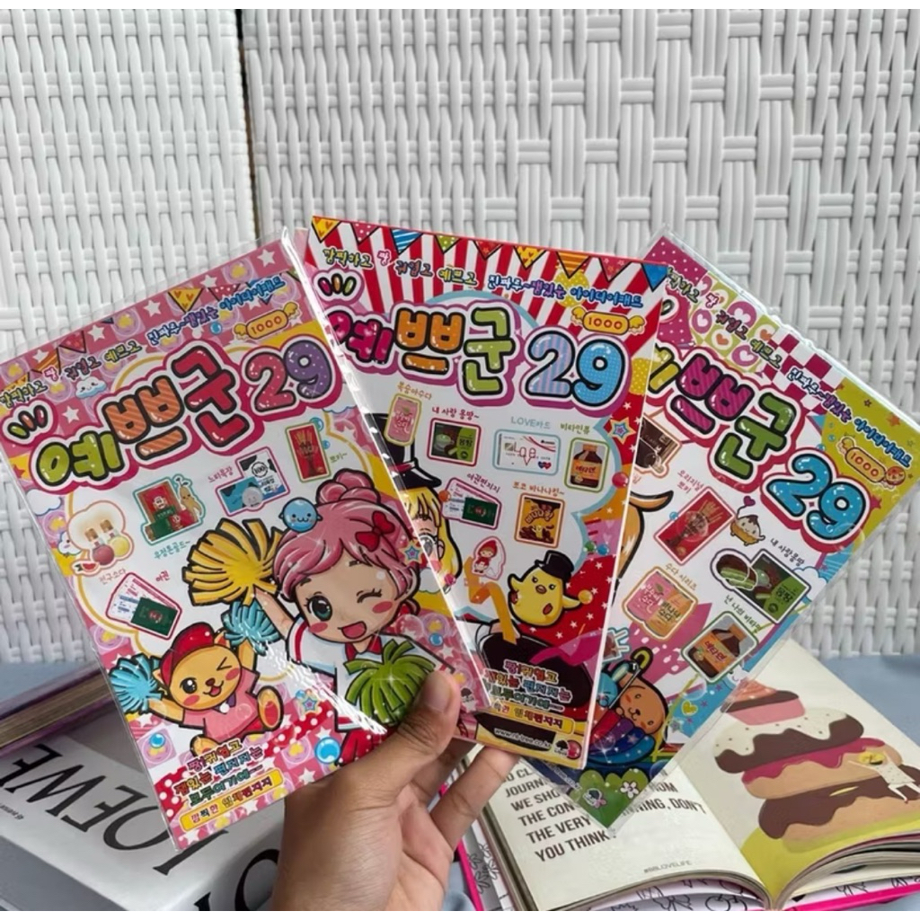 

(GRATIS HADIAH) Buku Origami Korea Korean Bentuk Makanan Papercraft Book Buku Lipat Bentuk Makanan Lucu Mainan Anak Origami Kreatif