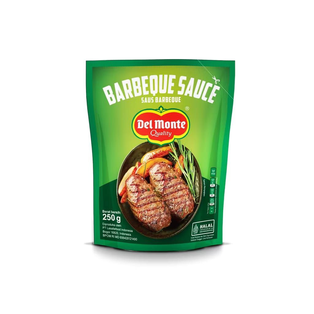 

DELMONTE SAUS POUCH SPAGHETTI BARBEQUE 250GR