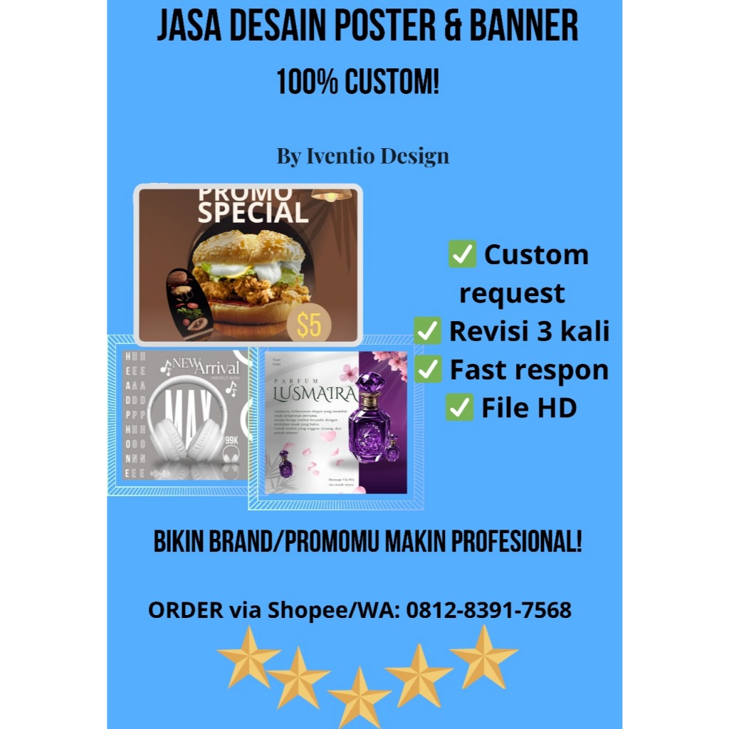 Jasa Design Poster & Banner