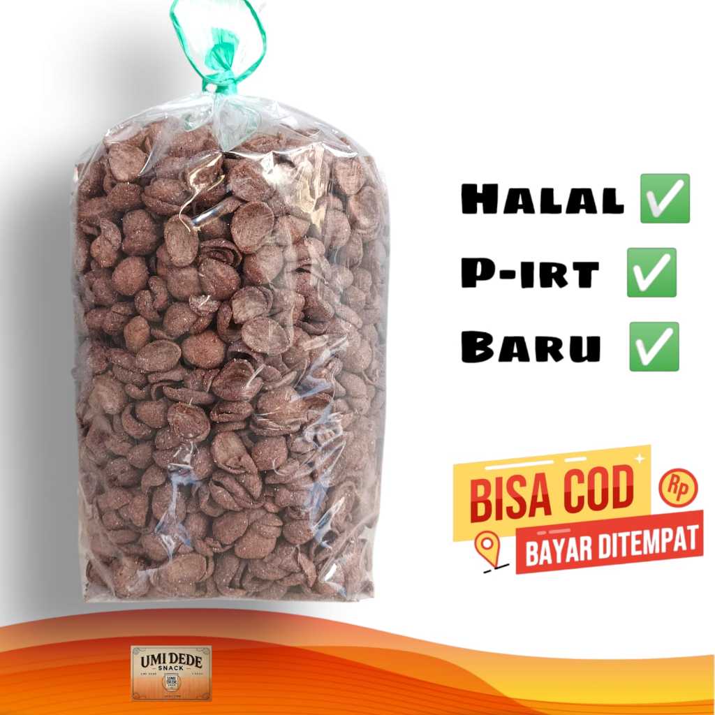

Snack Koko Krunch Kiloan COD Gratis Ongkir Cemilan Instan - Makanan Ringan - Sereal