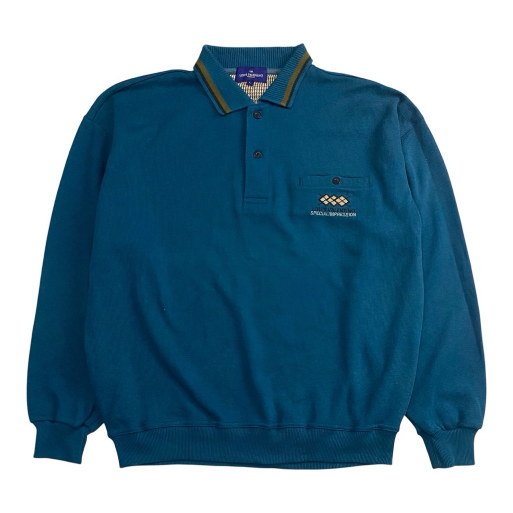 Louis Valentino Half Button Long Sleeve