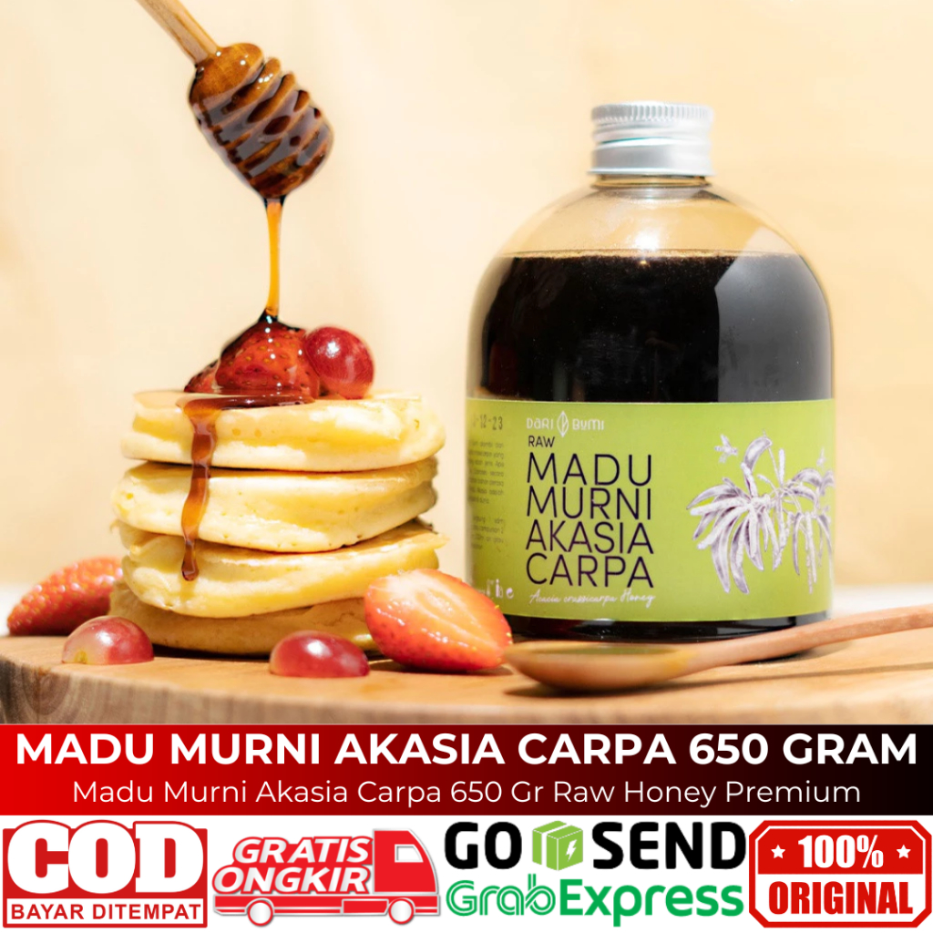 

Madu Murni Akasia Carpa 650 Gr Raw Honey Asli Dari Bumi