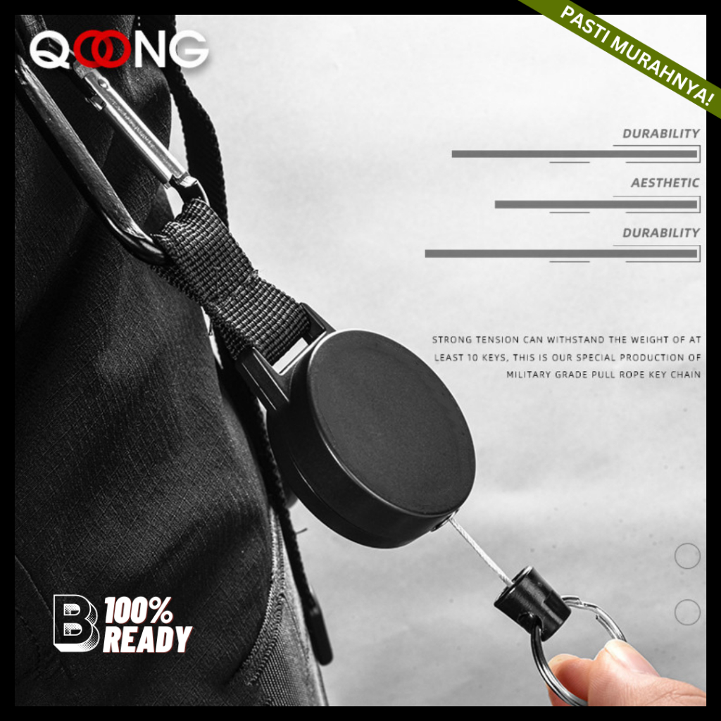 

Tali ID Card / Gantunga Kunci / Name Tag DOP / Gantungan ID Card Yoyo Solid / Gantungan Kunci Motor