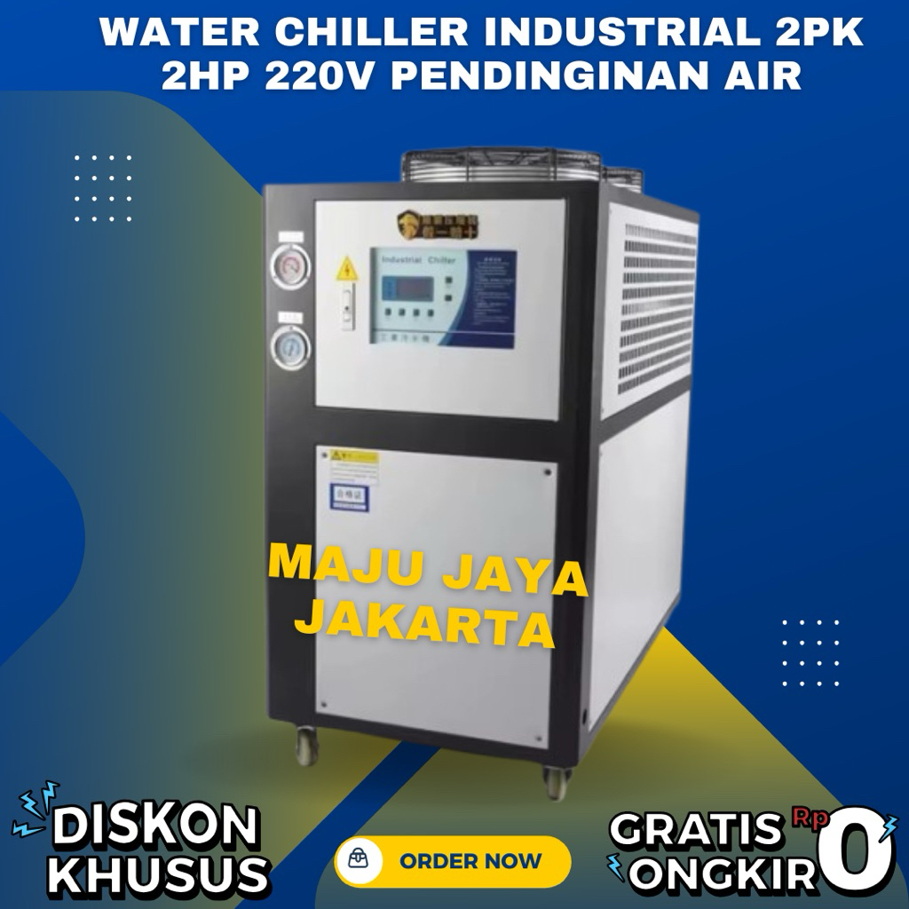 Water Chiller 2HP 220volt Pendingin Air