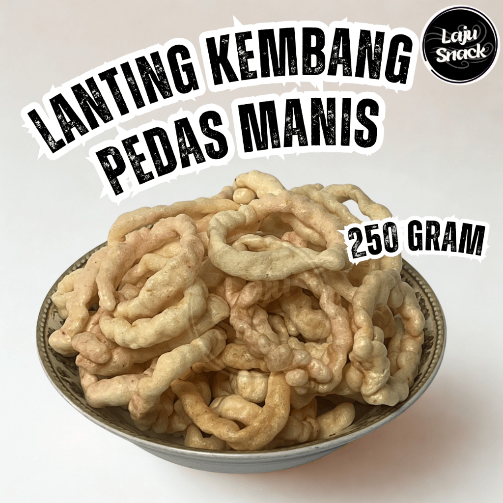 

250gram Lanting Kembang Pedas Manis