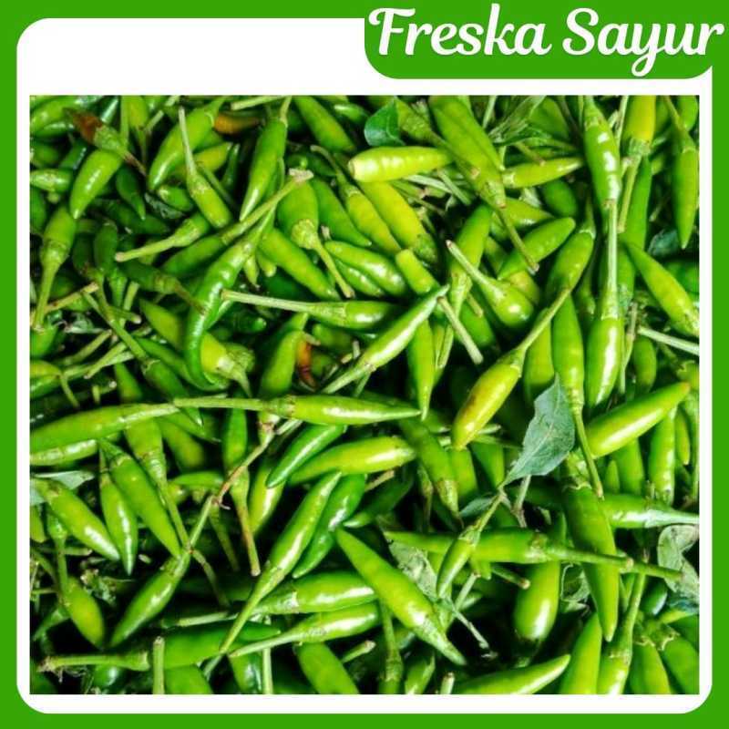 

Cabai Rawit Ijo 500 gr I Cabe Rawit Hijau