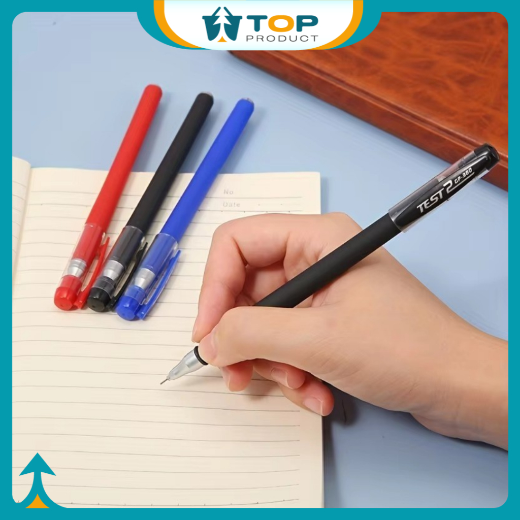 

Pulpen Gel 0,5 mm Pena Gel Tabung Jarum Penuh Premium Tinta Cepat Kering ATK3017