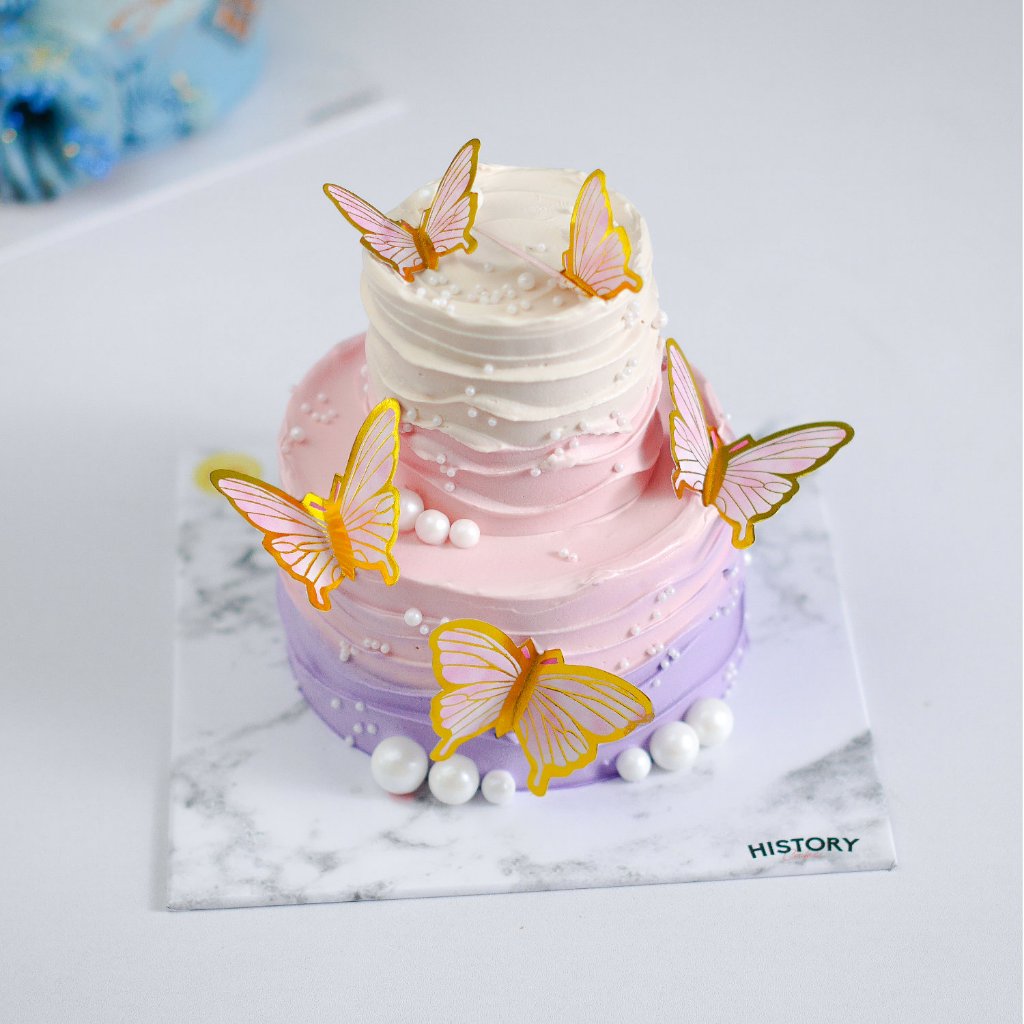 

HistoryCake Kue Tart Ulang Tahun Birthday 2 Tier Mini Cake Vanilla Cheese Viral Bandung