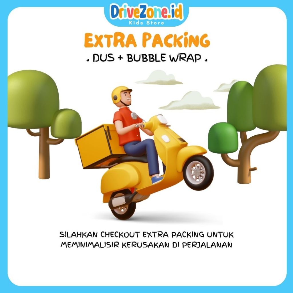 

Extra Packing MAINAN AKI Tambahan Bubble Wrap dan Dus