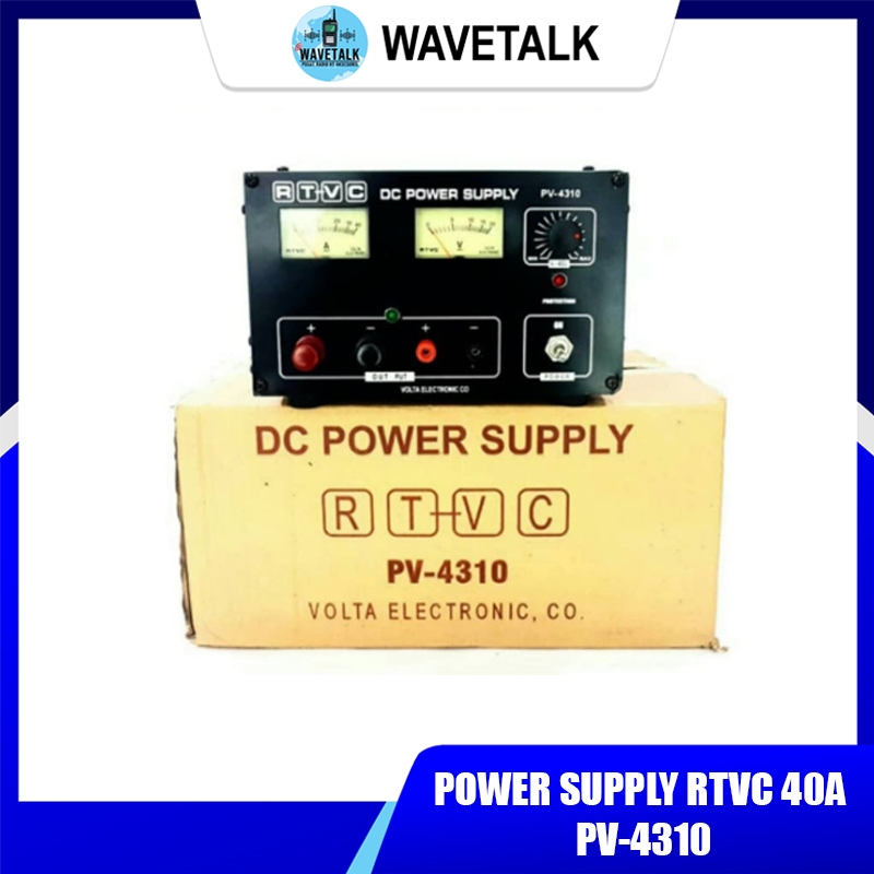 Power Supply Rtvc 40A Tipe 4310 Power Supply Voltec 40 Ampre RTVC 40 A