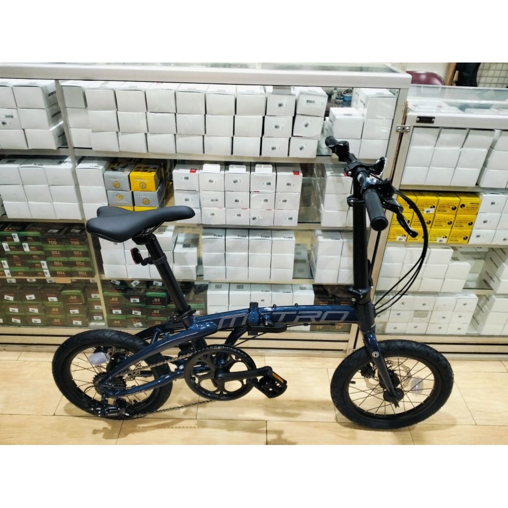 Sepeda Lipat Polygon Metro 16 Inch Free Helm