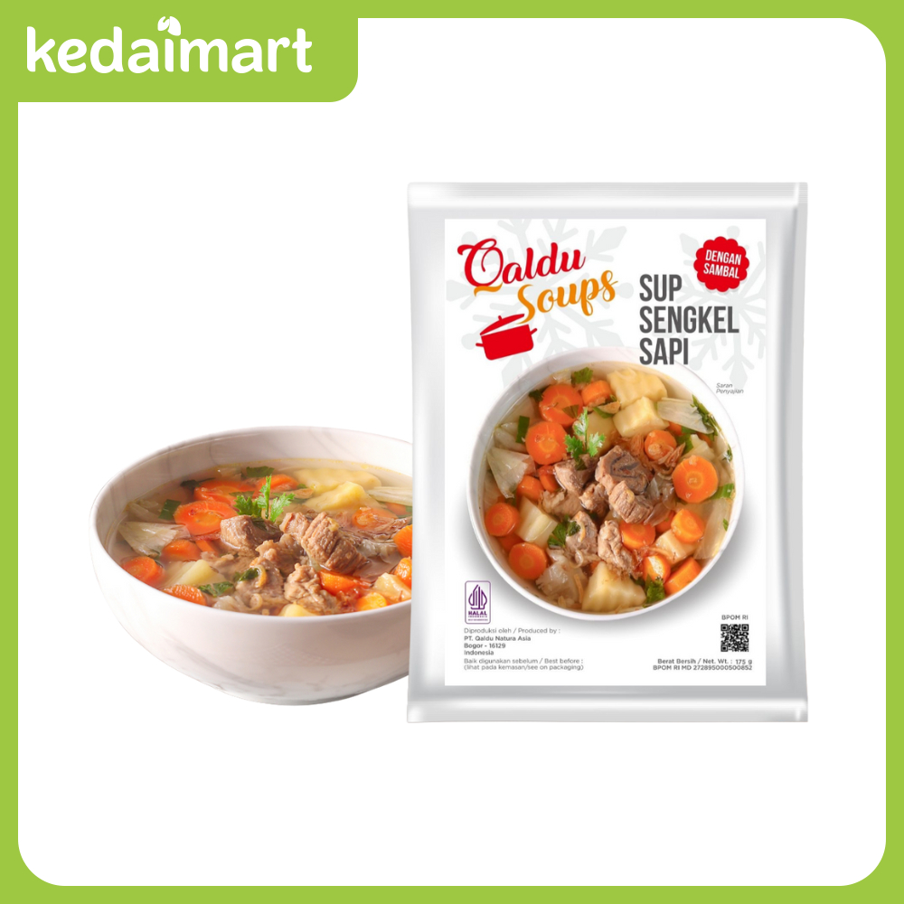 

Qaldu Soups Sup Sengkel Sapi 175 Gram