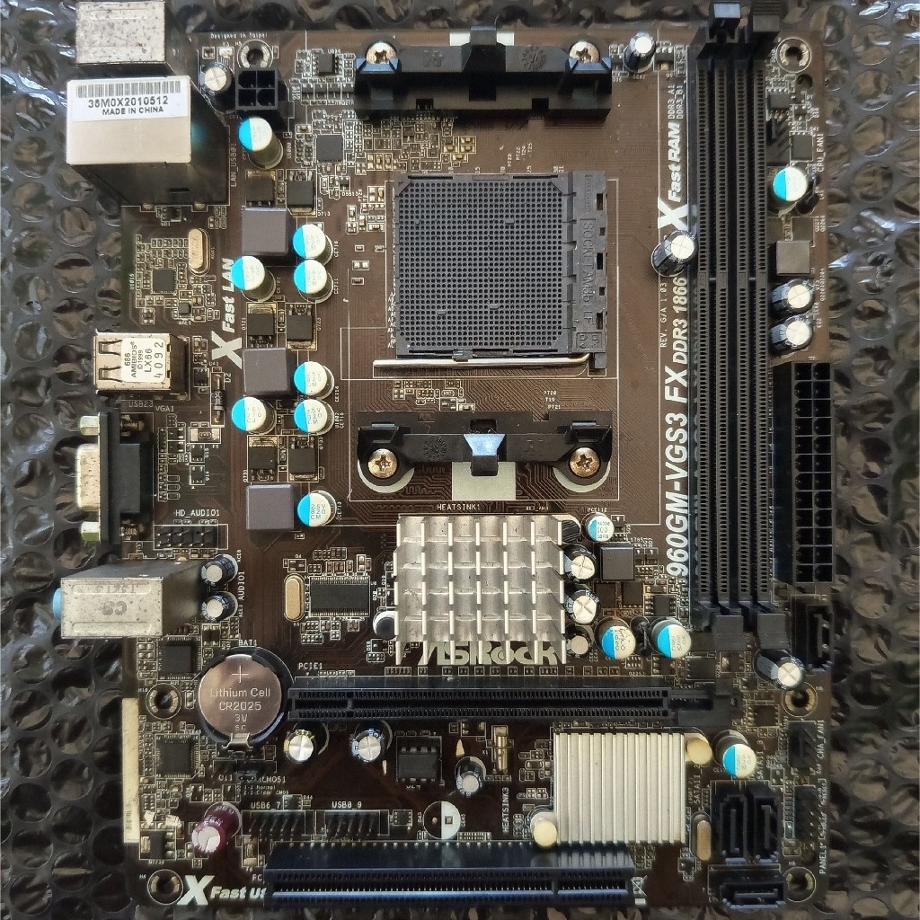 Motherboard AMD AM3+ Asrock 960GM-VGS3 | NORMAL