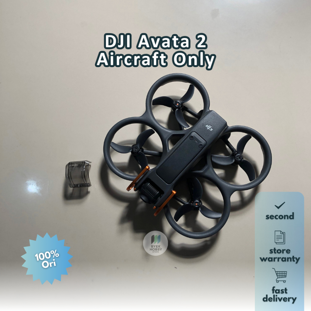 Drone DJI Avata 2 Aircraft Only (4K/60fps HDR Videos Camera Drone Second)