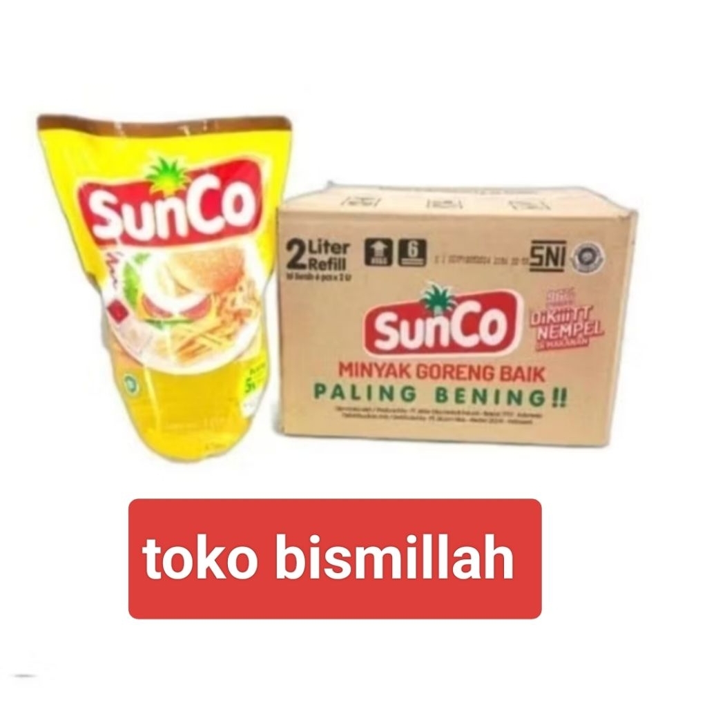 

MINYAK KOLIAN PECKING LAPIS KRESEK SUNCO 2L 1DUS 6PCS YUK DI ORDER YA