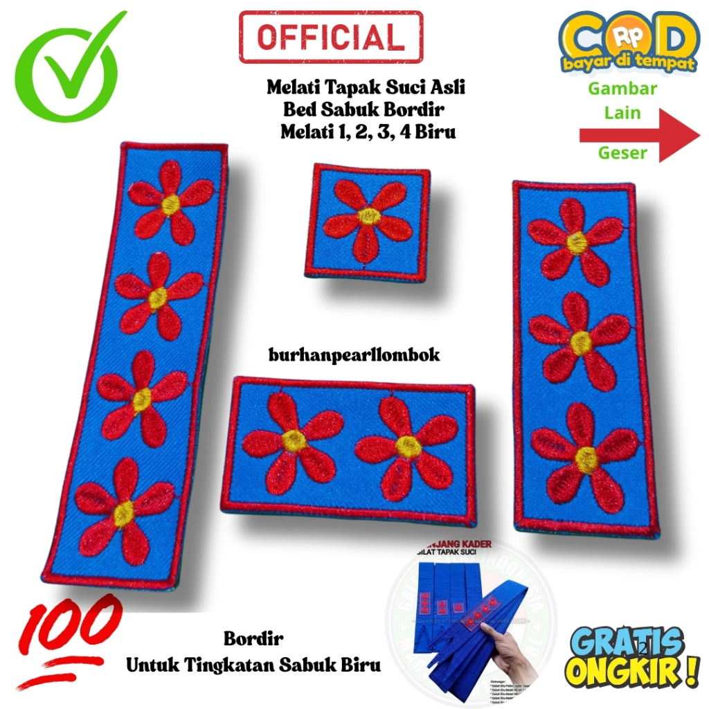 Melati Sabuk Tapak Suci Biru