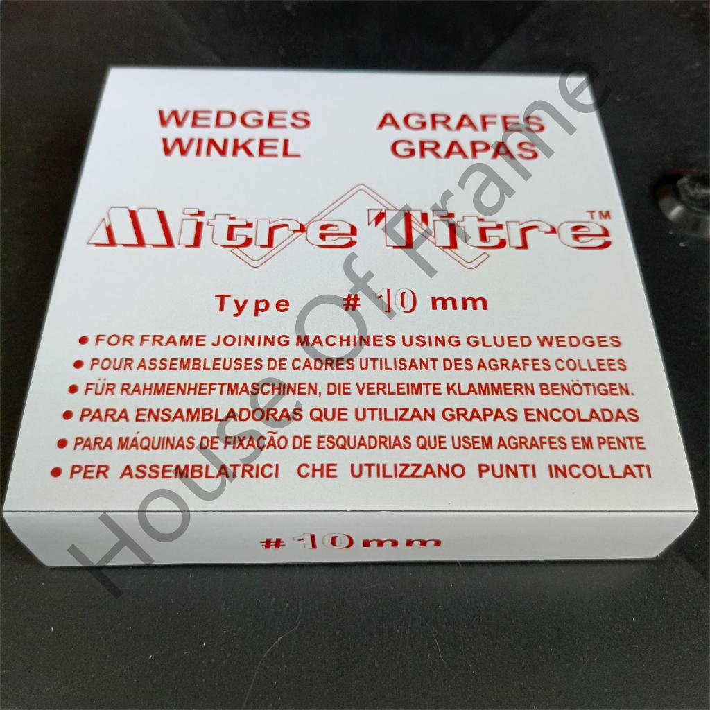 PAKU V 10 MM MITRE TITRE / PAKU BINGKAI / PAKU PIGURA / VNAIL / VNAILS / V NAIL / V NAILS